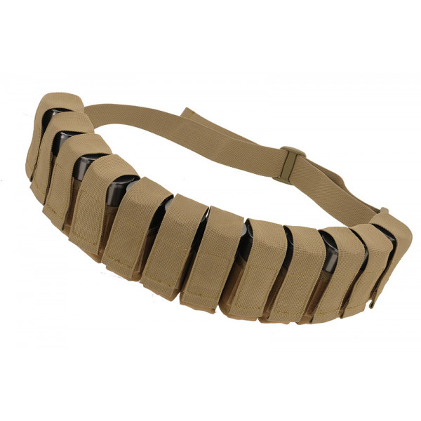 BANDOLIER GRENADE POUCH - COYOTE [8FIELDS]